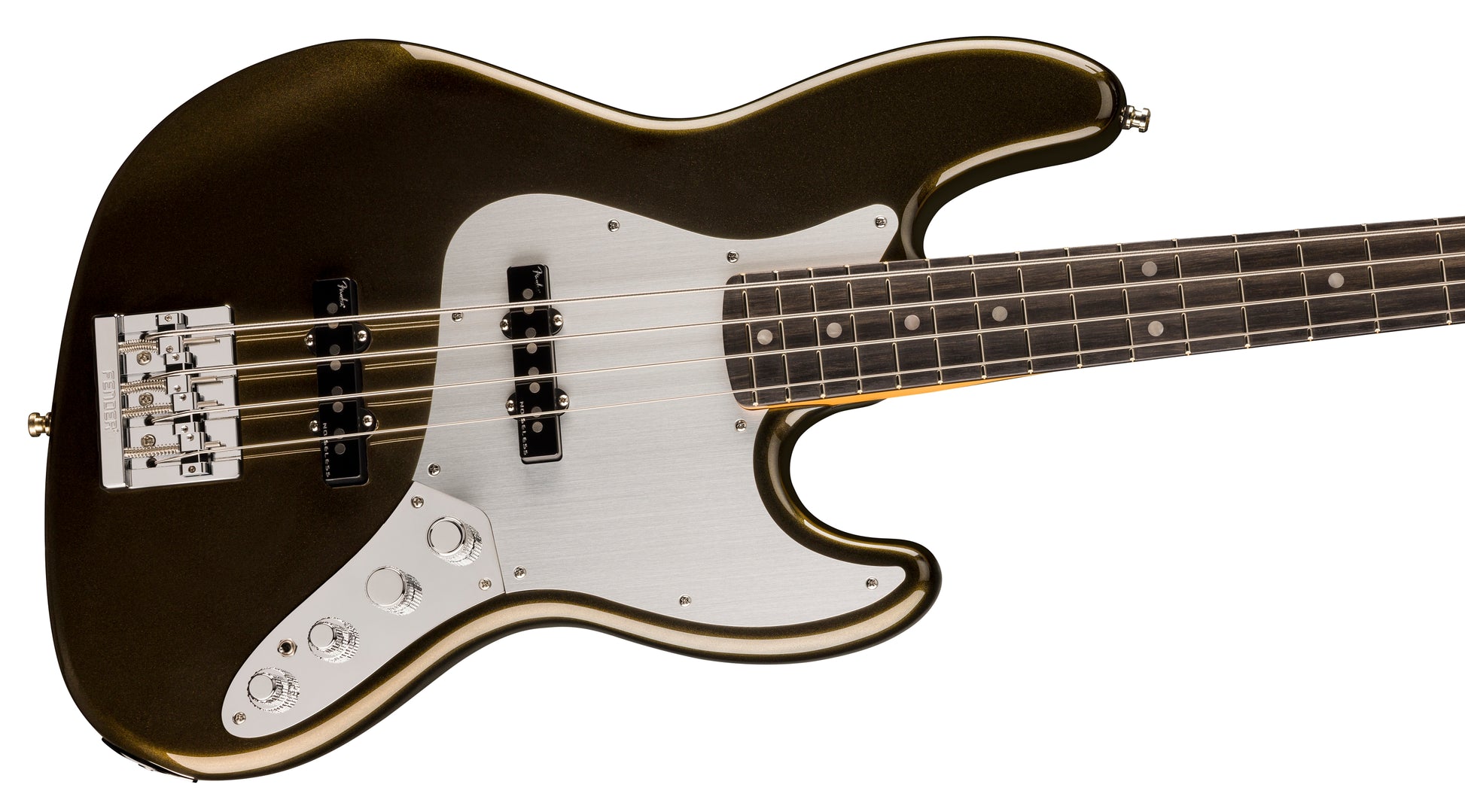 Fender American Ultra II Jazz Bass EB Bajo Eléctrico Texas Tea 3