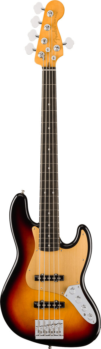 Fender American Ultra II Jazz Bass V EB Bajo Eléctrico 5 Cuerdas Ultraburst 1