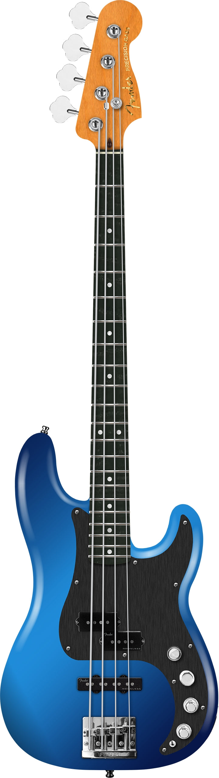 Fender American Ultra II Precision Bass EB Bajo Eléctrico Noble Blue 1