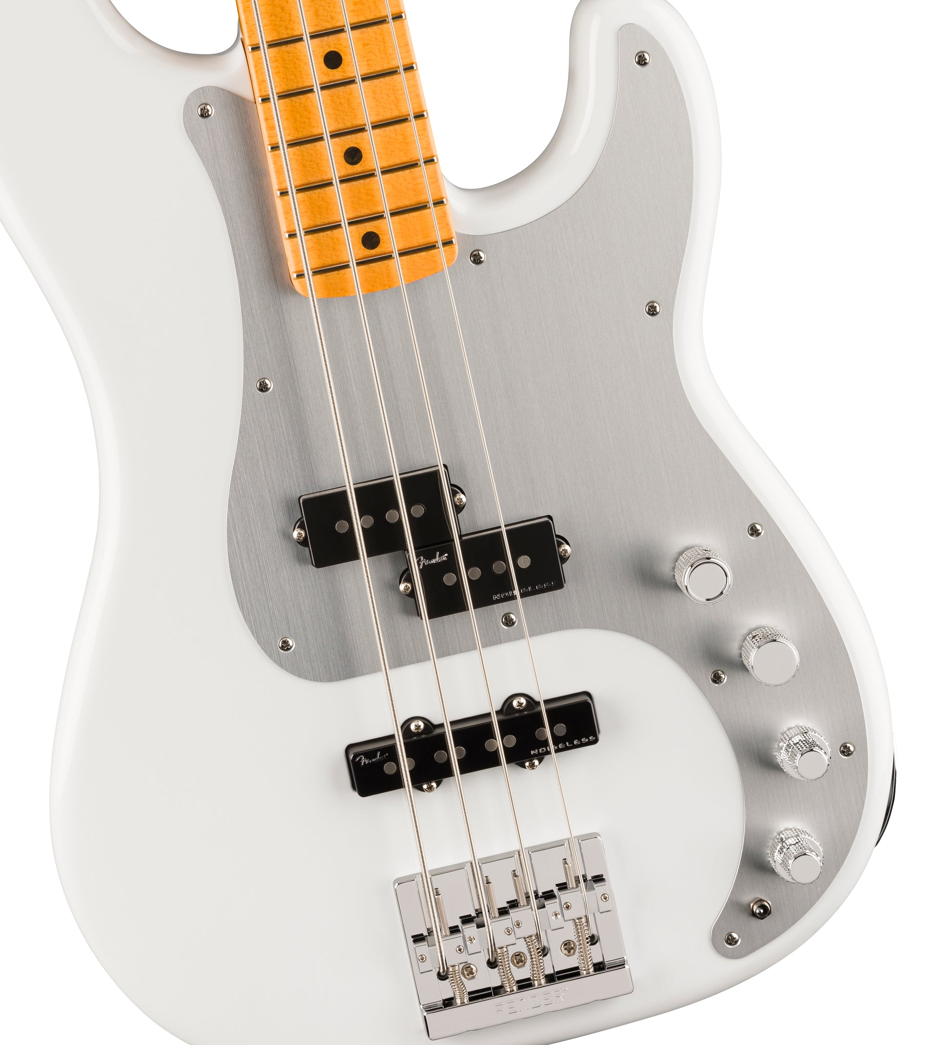 Fender American Ultra II Precision Bass MN Bajo Eléctrico Avalanche 4