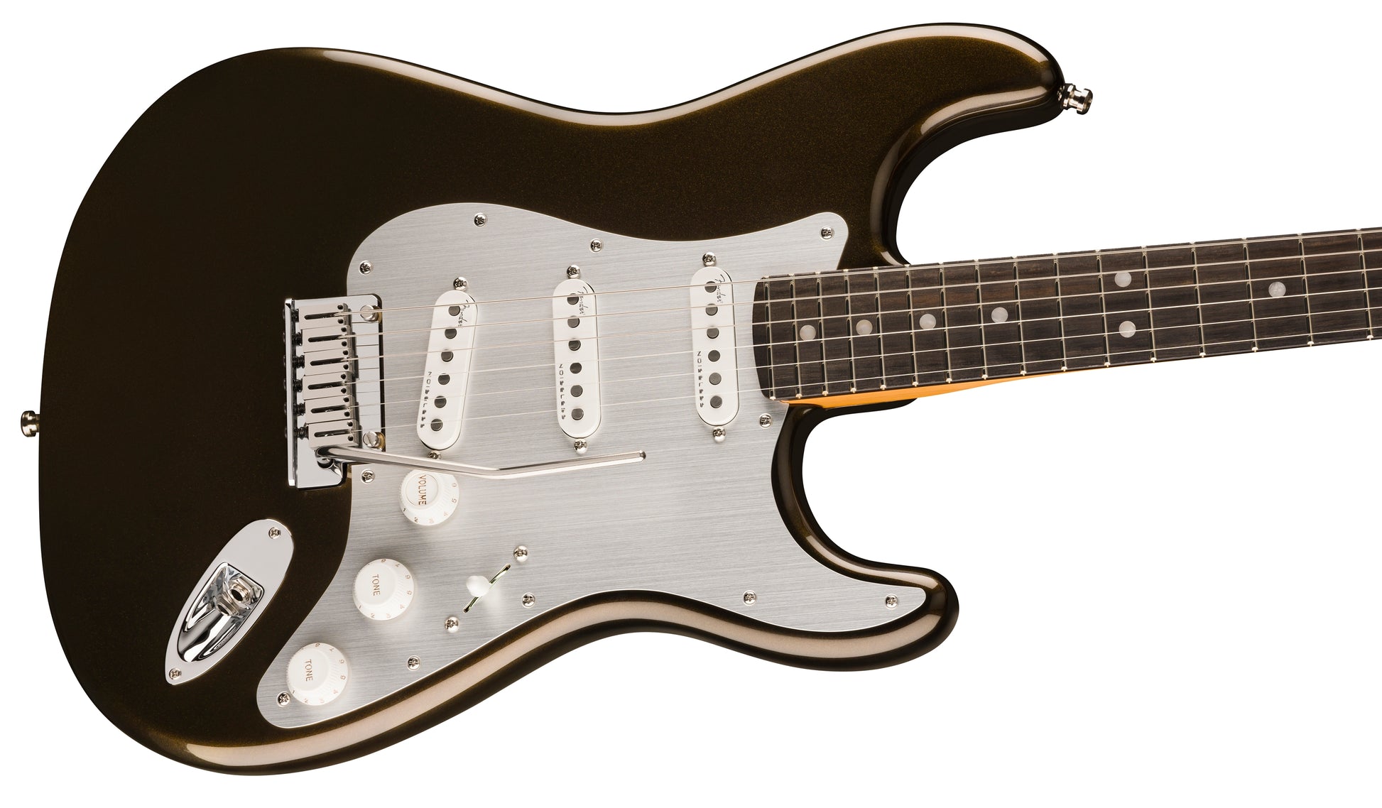 Fender American Ultra II Stratocaster EB Guitarra Eléctrica Texas Tea 3