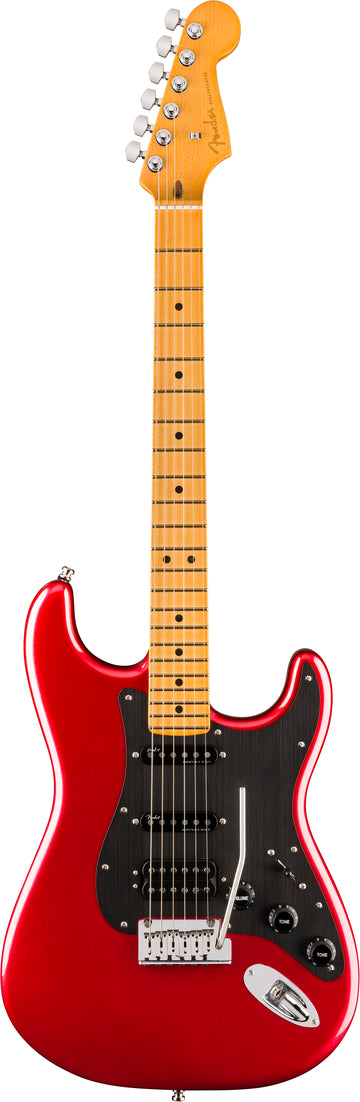 Fender American Ultra II Stratocaster HSS MN Guitarra Eléctrica Sinister Red 1