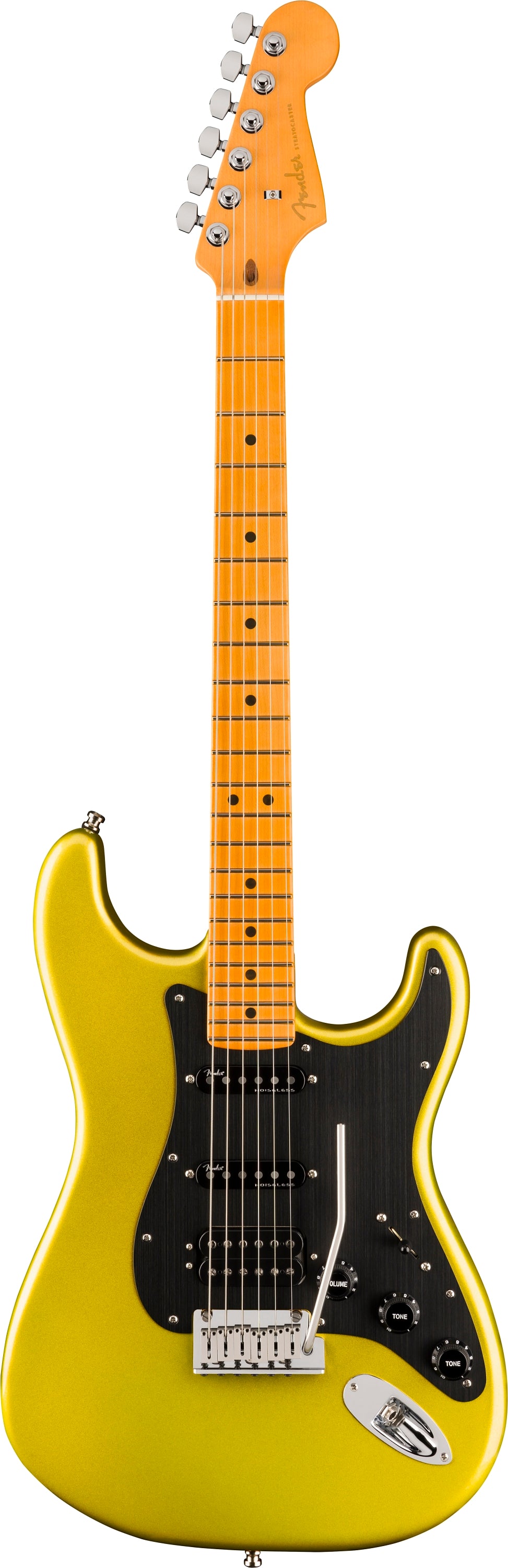 Fender American Ultra II Stratocaster HSS MN Guitarra Eléctrica Solar Flare 1