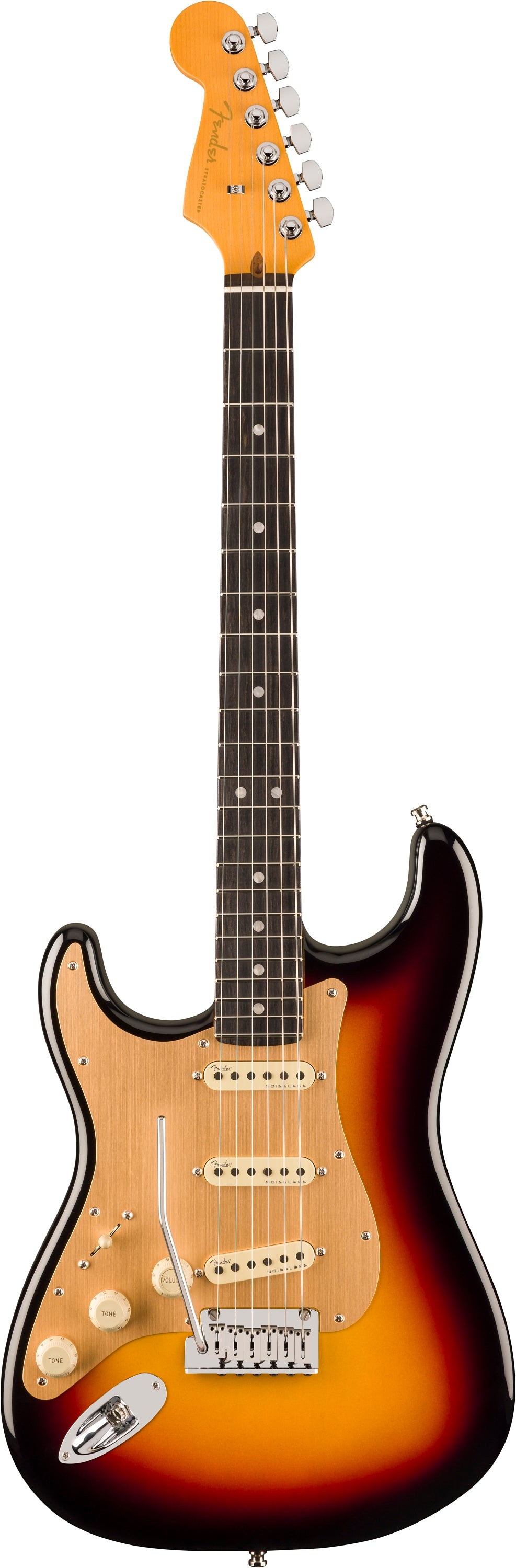 Fender American Ultra II Stratocaster LH EB Guitarra Eléctrica para Zurdos Ultraburst 1