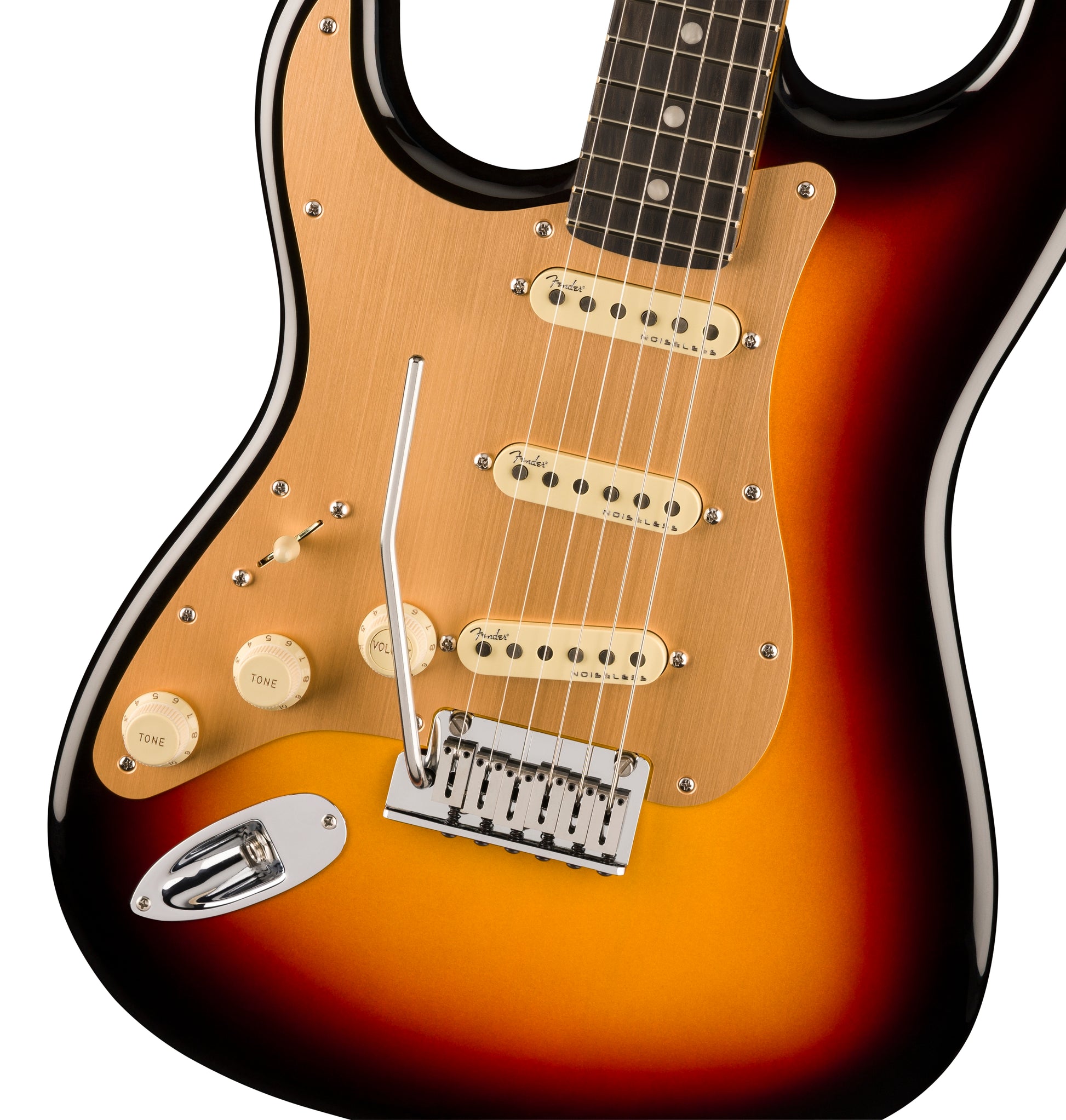 Fender American Ultra II Stratocaster LH EB Guitarra Eléctrica para Zurdos Ultraburst 4