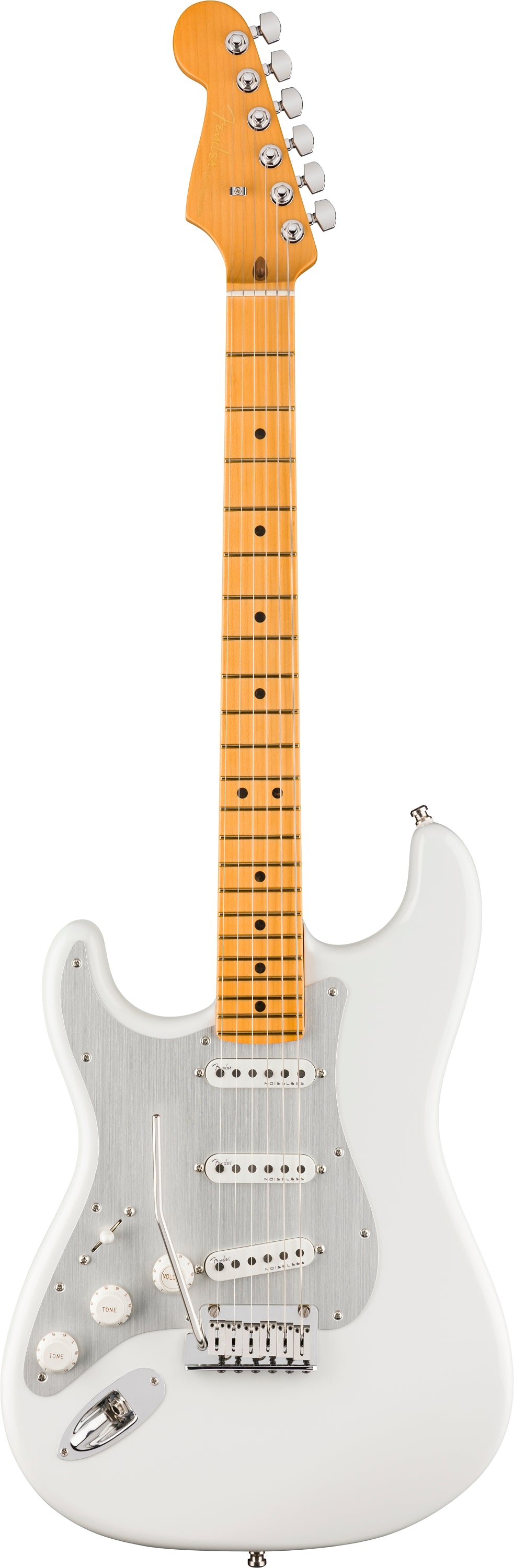 Fender American Ultra II Stratocaster LH MN Guitarra Eléctrica para Zurdos Avalanche 1