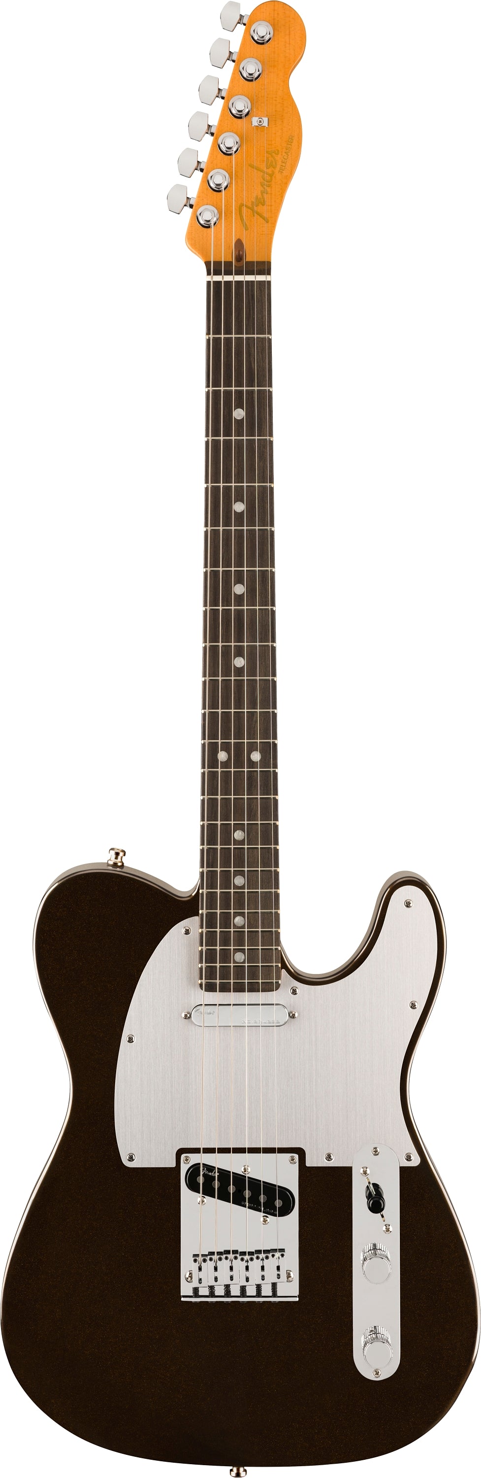 Fender American Ultra II Telecaster EB Guitarra Eléctrica Texas Tea 1