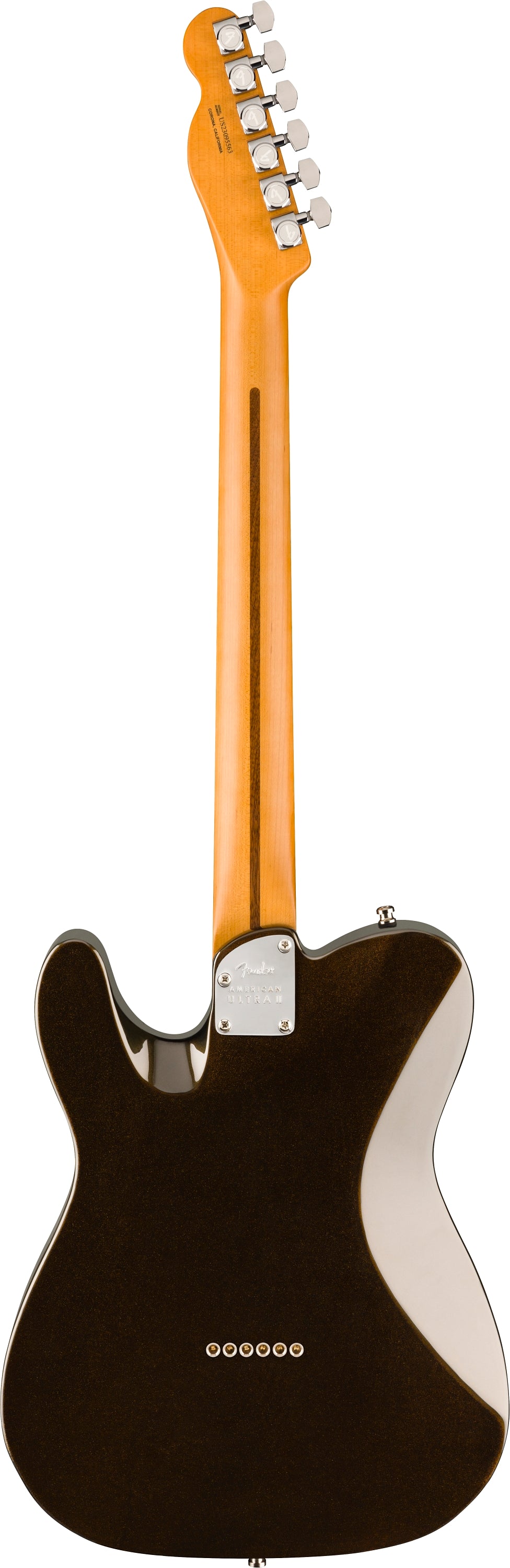 Fender American Ultra II Telecaster EB Guitarra Eléctrica Texas Tea 2