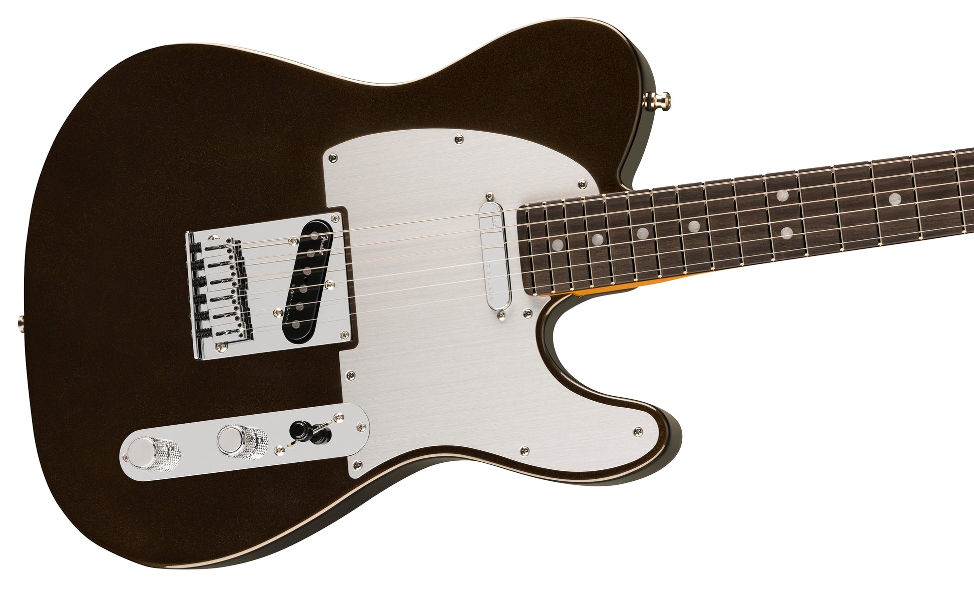 Fender American Ultra II Telecaster EB Guitarra Eléctrica Texas Tea 3