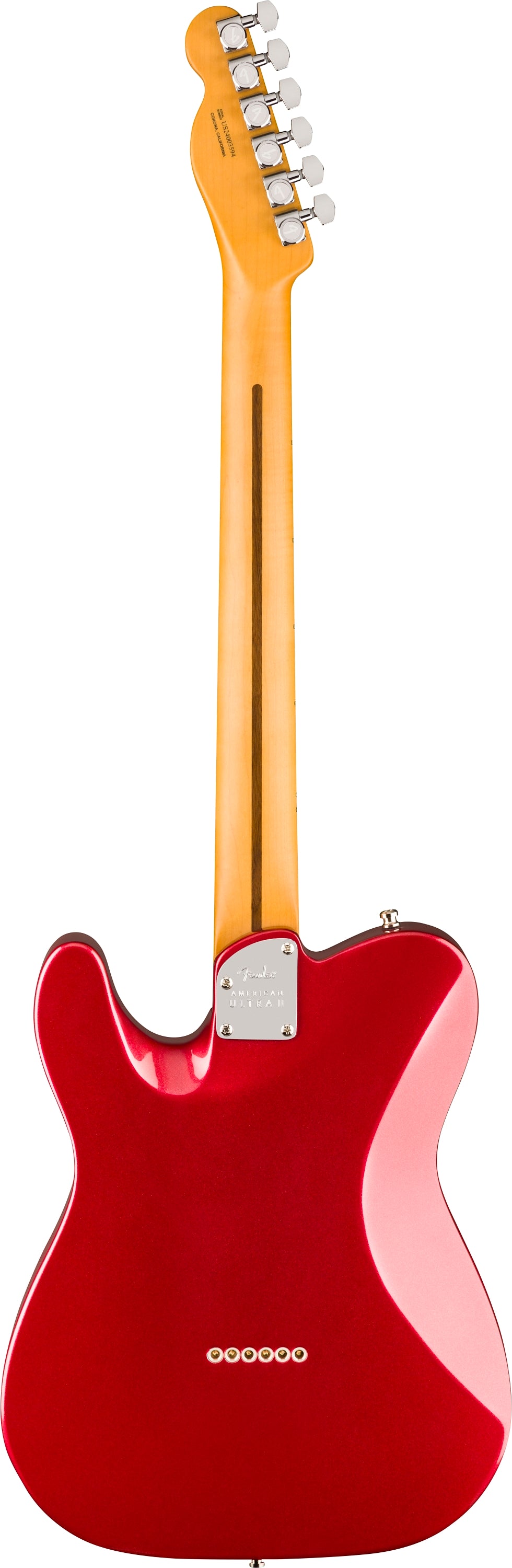 Fender American Ultra II Telecaster MN Guitarra Eléctrica Sinister Red 2