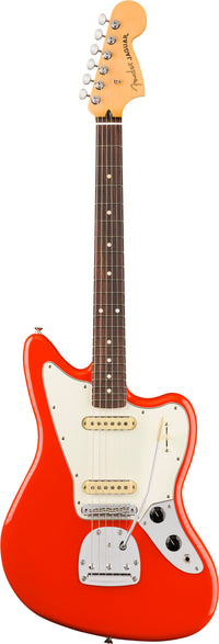 Fender Player II Jaguar RW Guitarra Eléctrica Coral Red 1