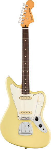 Fender Player II Jaguar RW Guitarra Eléctrica Hialeah Yellow 1