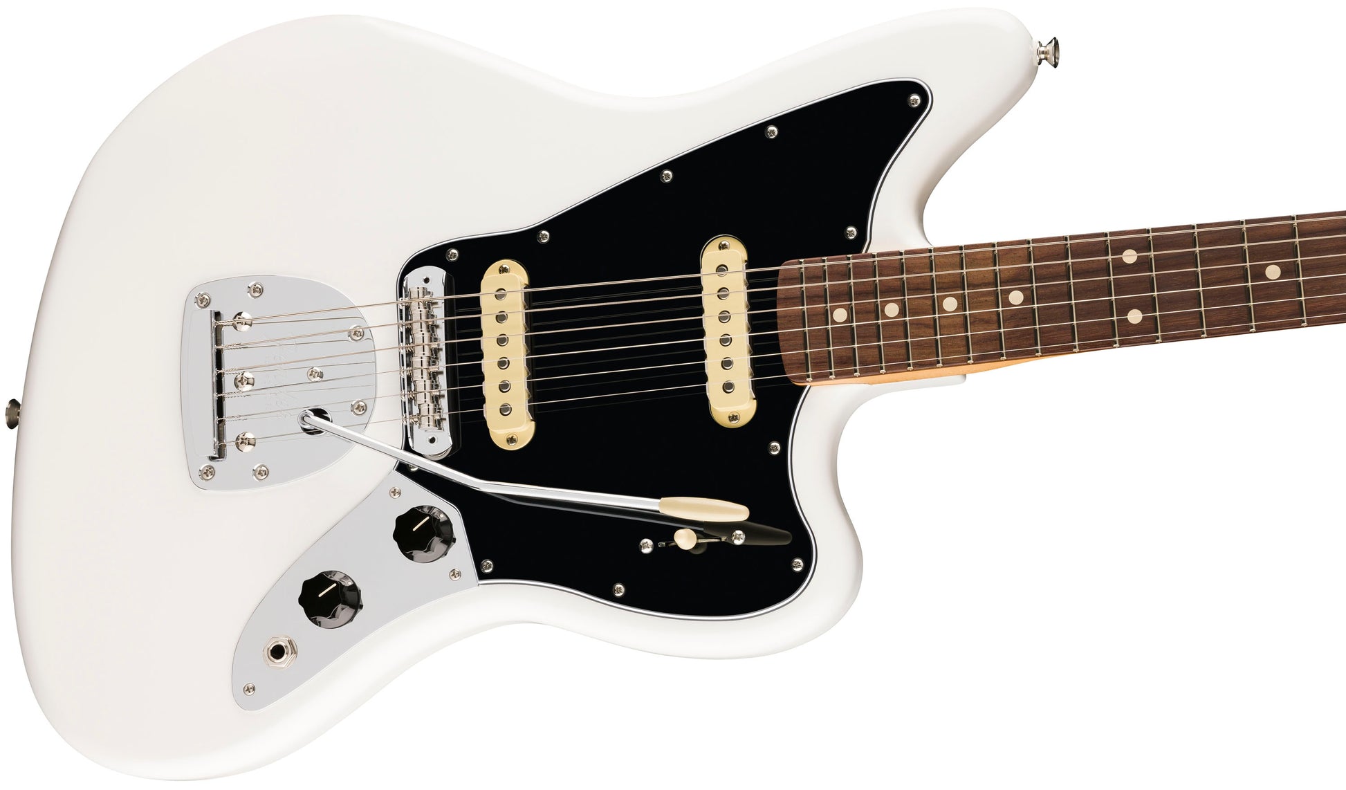 Fender Player II Jaguar RW Guitarra Eléctrica Polar White 3