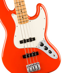 Fender Player II Jazz Bass MN Bajo Eléctrico Coral Red 4