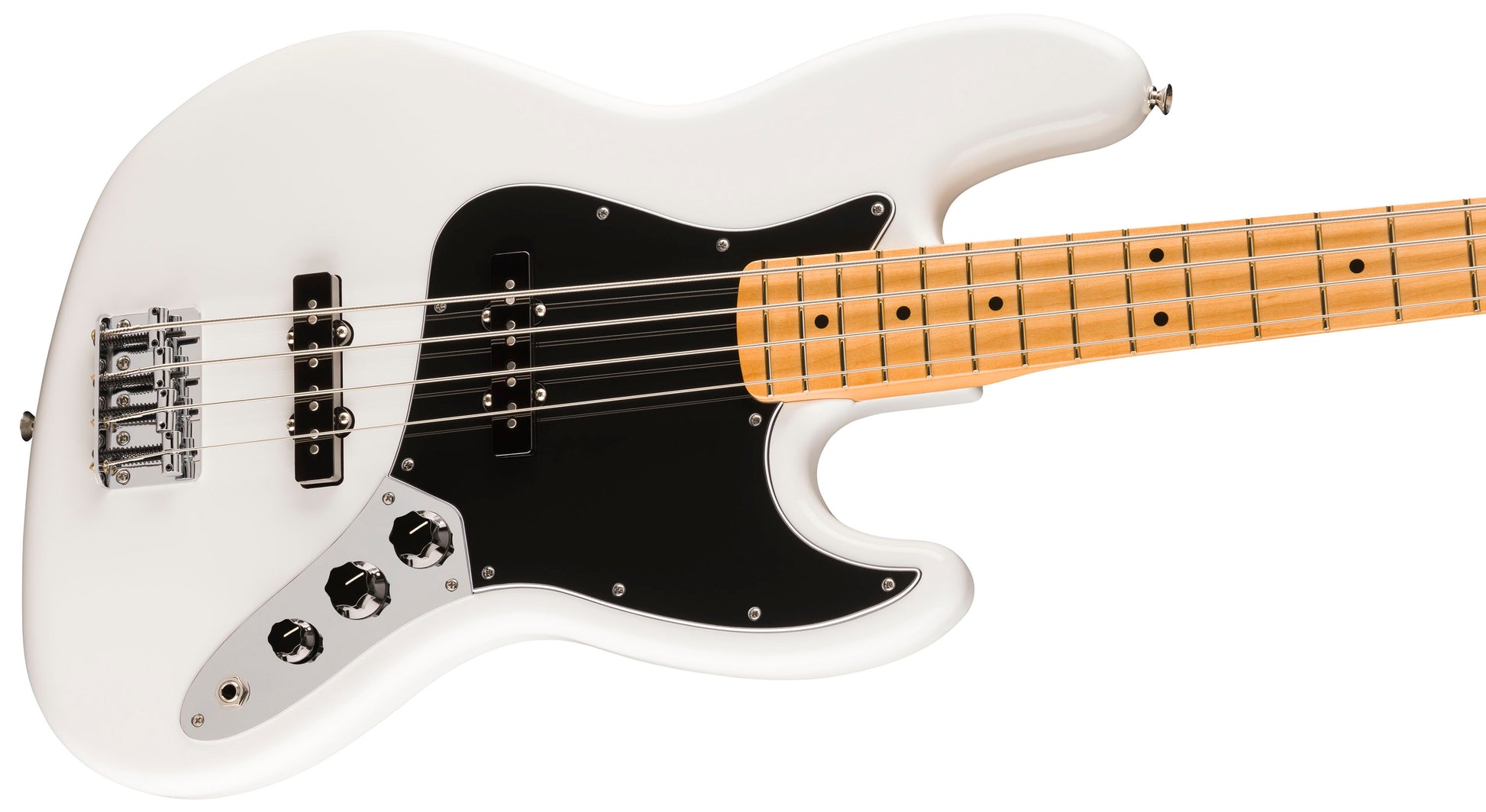 Fender Player II Jazz Bass MN Bajo Eléctrico Polar White 3