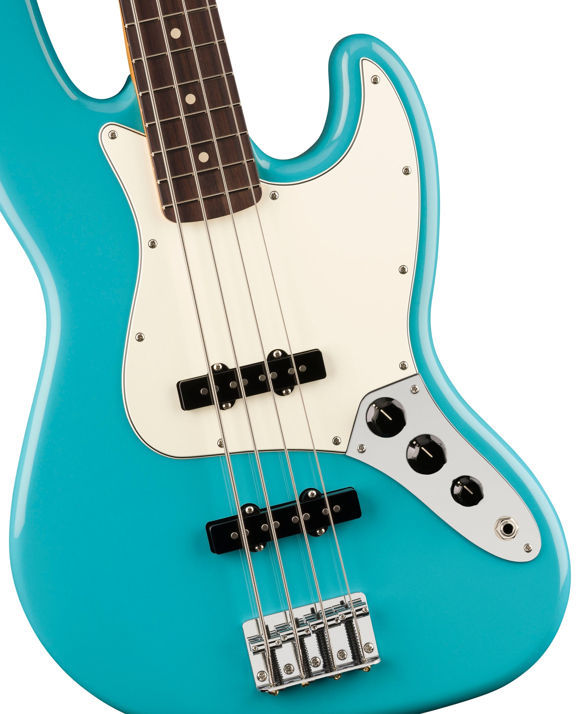 Fender Player II Jazz Bass RW Bajo Eléctrico Aquatone Blue 4