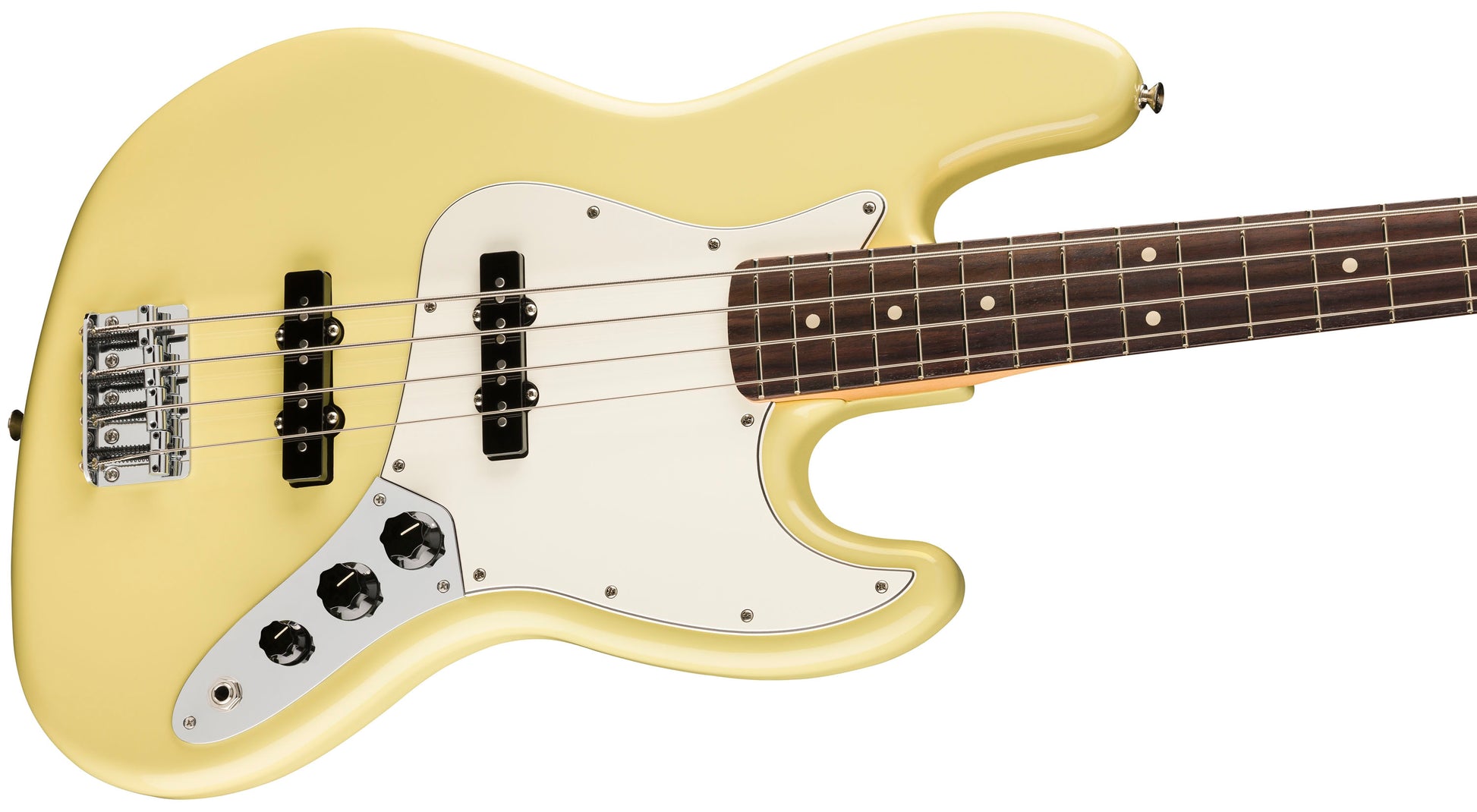 Fender Player II Jazz Bass RW Bajo Eléctrico Hialeah Yellow 3