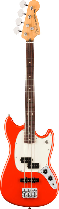 Fender Player II Mustang Bass PJ RW Bajo Eléctrico Coral Red 1