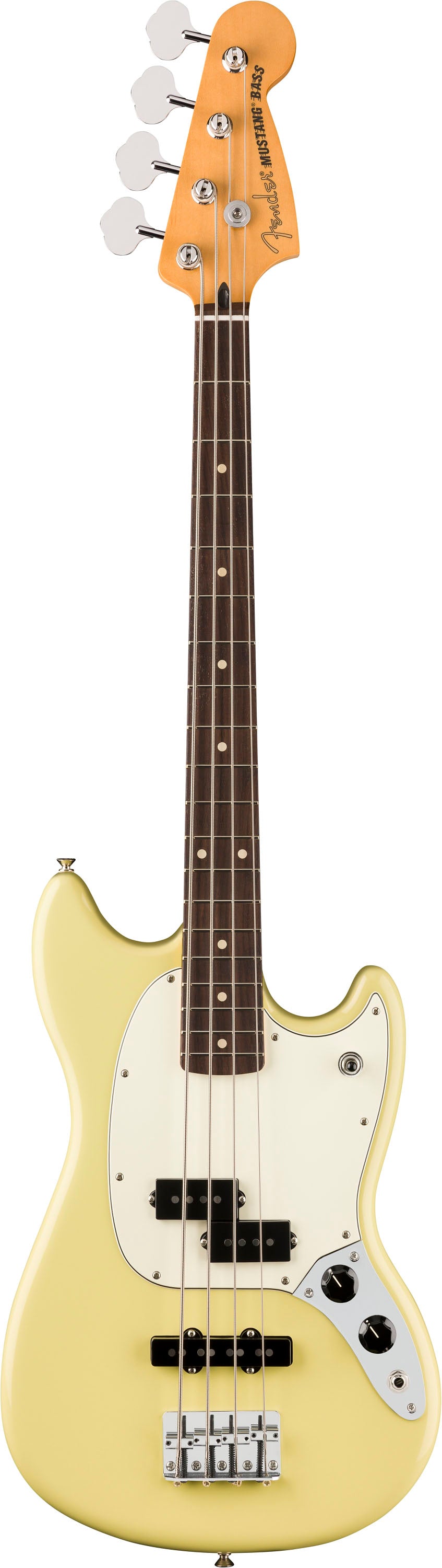 Fender Player II Mustang Bass PJ RW Bajo Eléctrico Hialeah Yellow 1