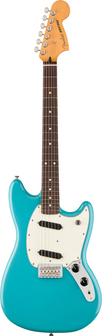 Fender Player II Mustang RW Guitarra Eléctrica Aquatone Blue 1