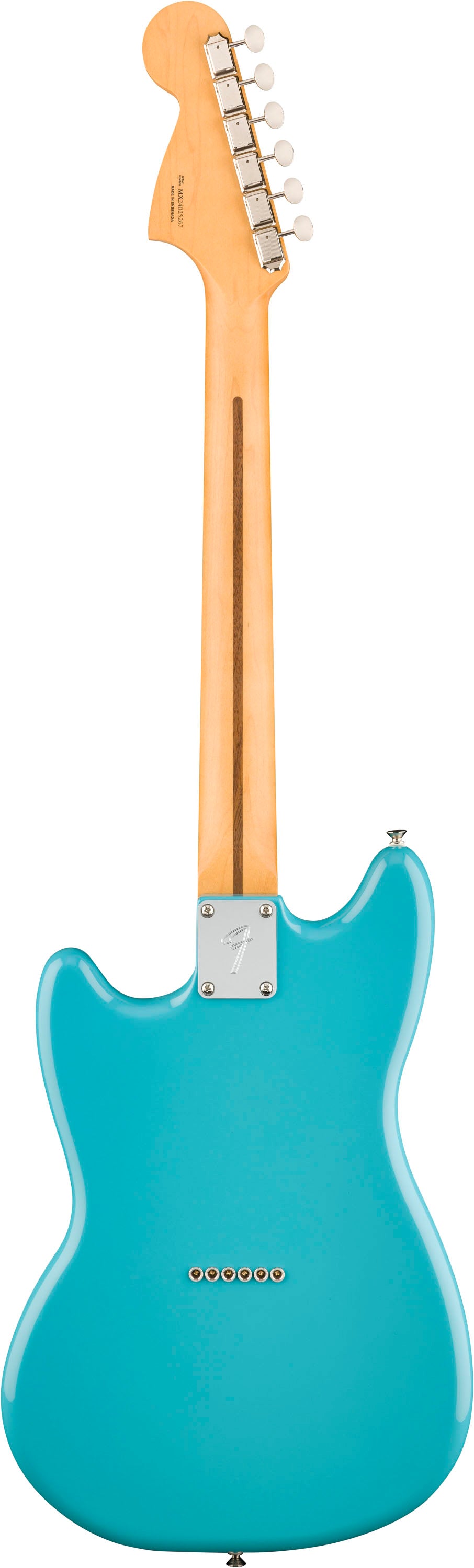 Fender Player II Mustang RW Guitarra Eléctrica Aquatone Blue 2