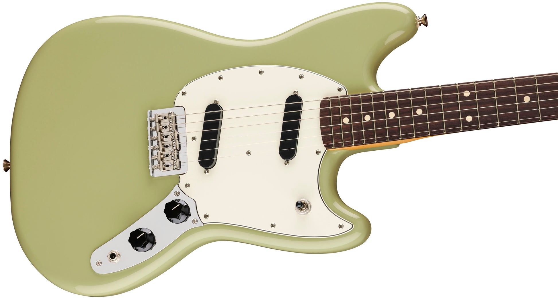 Fender Player II Mustang RW Guitarra Eléctrica Birch Green 3