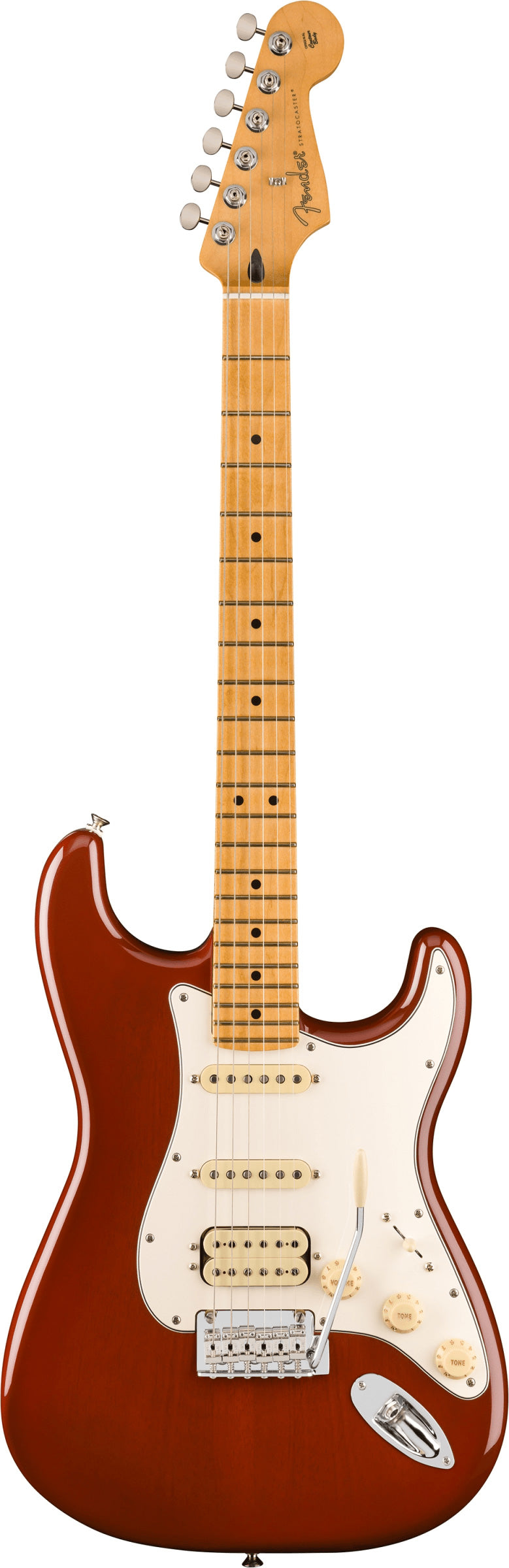 Fender Player II Stratocaster HSS MN Guitarra Eléctrica Transparent Mocha Burst 1