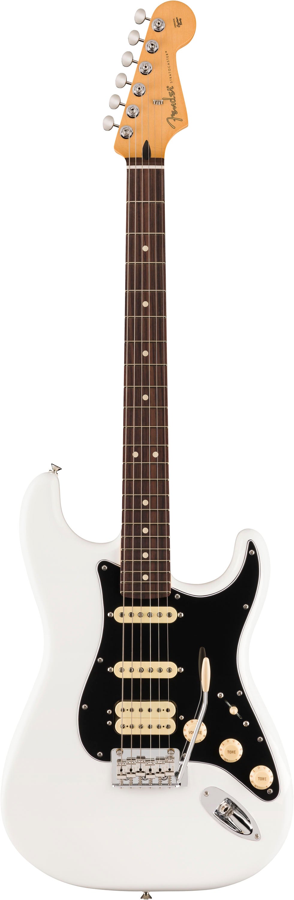 Fender Player II Stratocaster HSS RW Guitarra Eléctrica Polar White 1