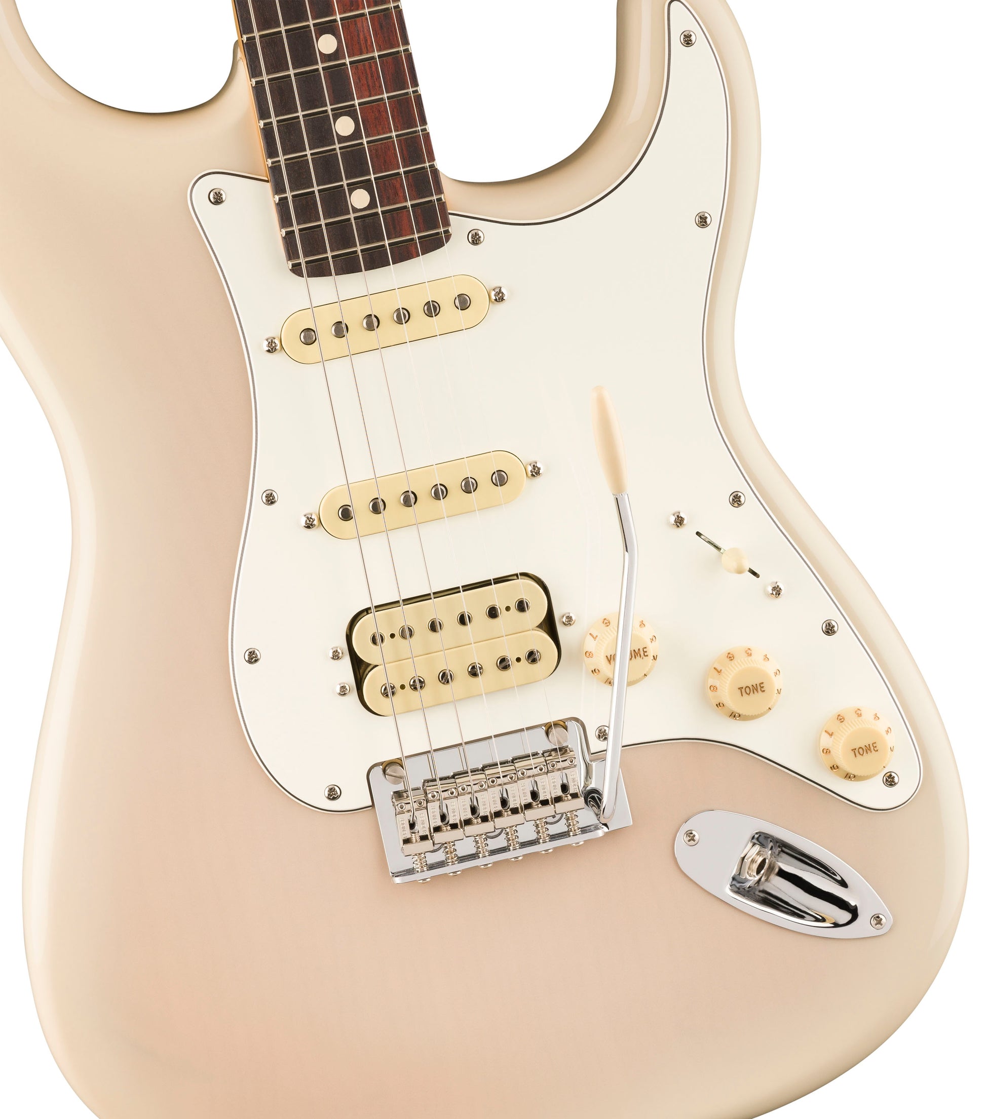 Fender Player II Stratocaster HSS RW Guitarra Eléctrica White Blonde 4