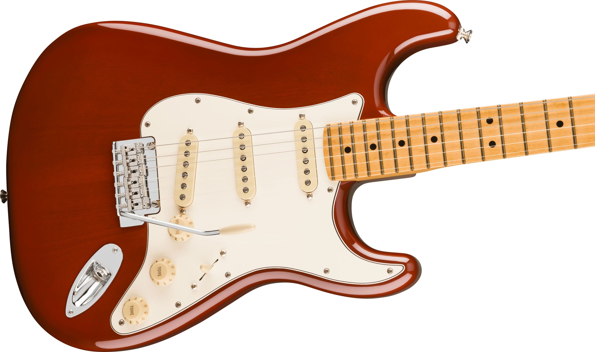 Fender Player II Stratocaster MN Guitarra Eléctrica Transparent Mocha Burst 3