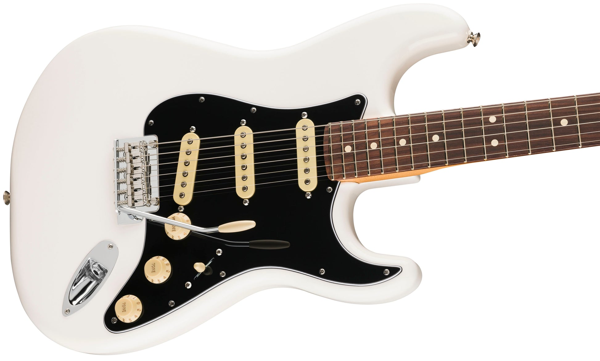 Fender Player II Stratocaster RW Guitarra Eléctrica Polar White 3