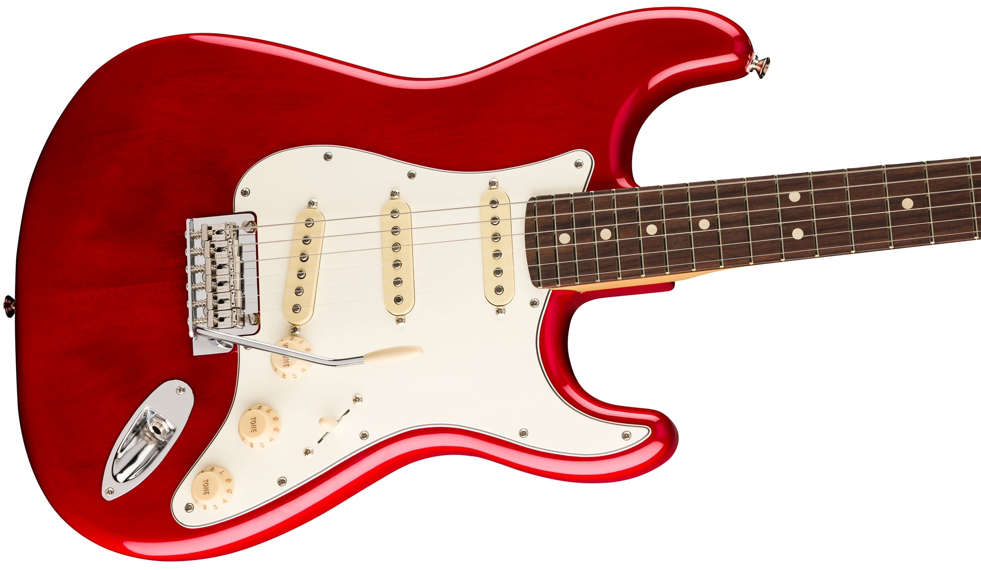 Fender Player II Stratocaster RW Guitarra Eléctrica Transparent Cherry Burst 3