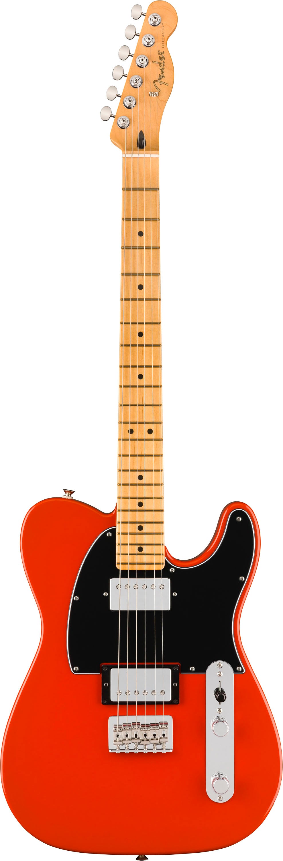 Fender Player II Telecaster HH MN Guitarra Eléctrica Coral Red 1