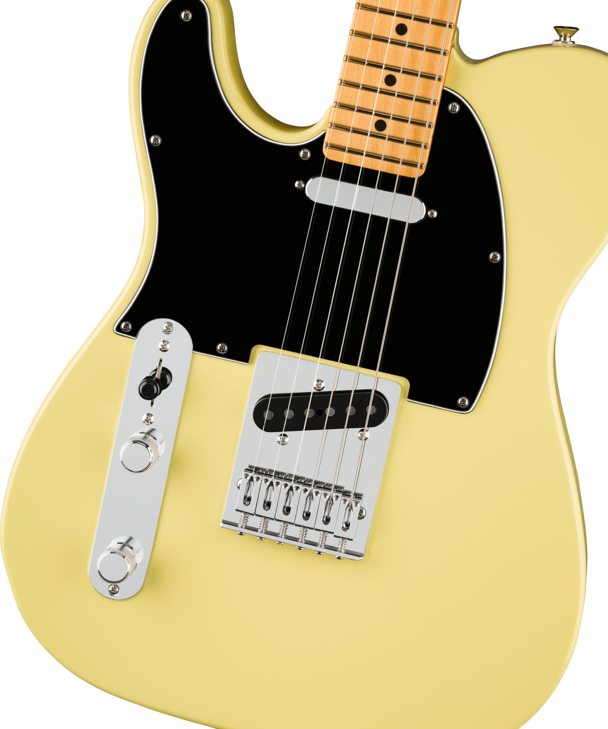 Fender Player II Telecaster LH MN Guitarra Eléctrica para Zurdos Hialeah Yellow 4