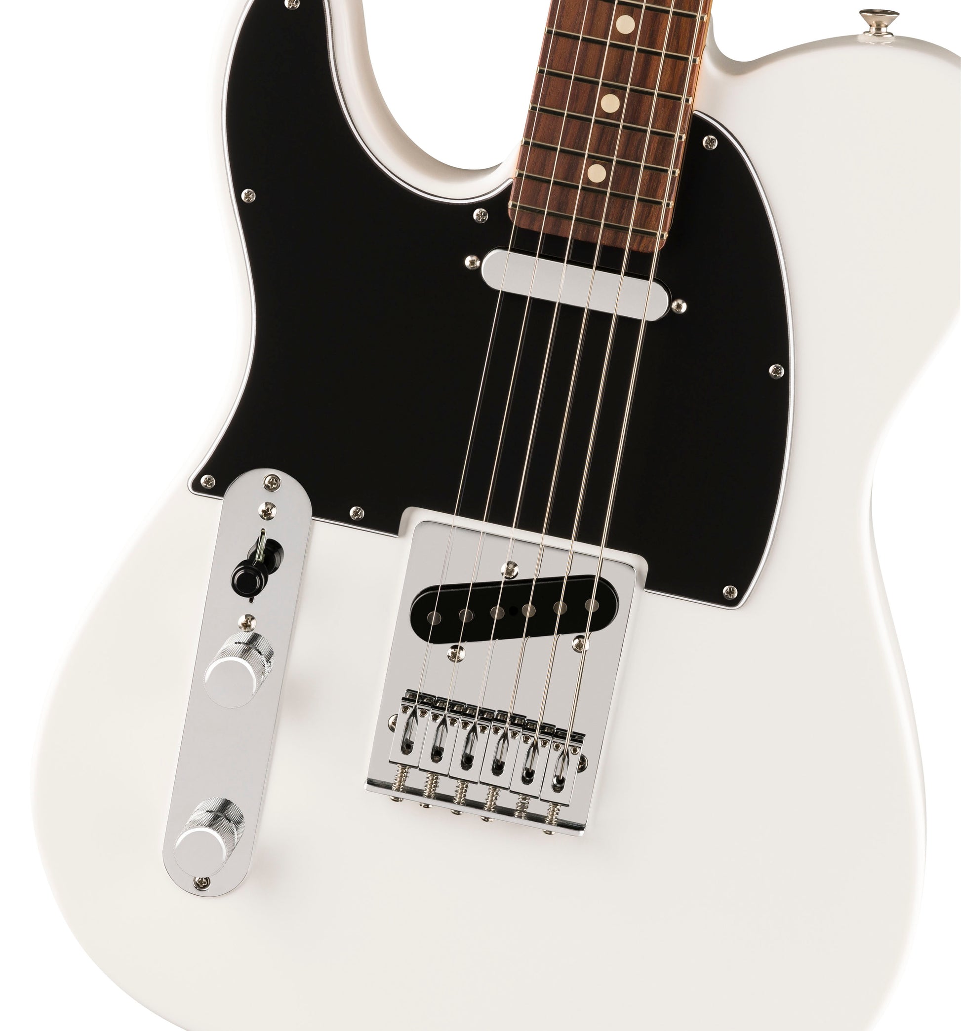 Fender Player II Telecaster LH RW Guitarra Eléctrica Polar White 4