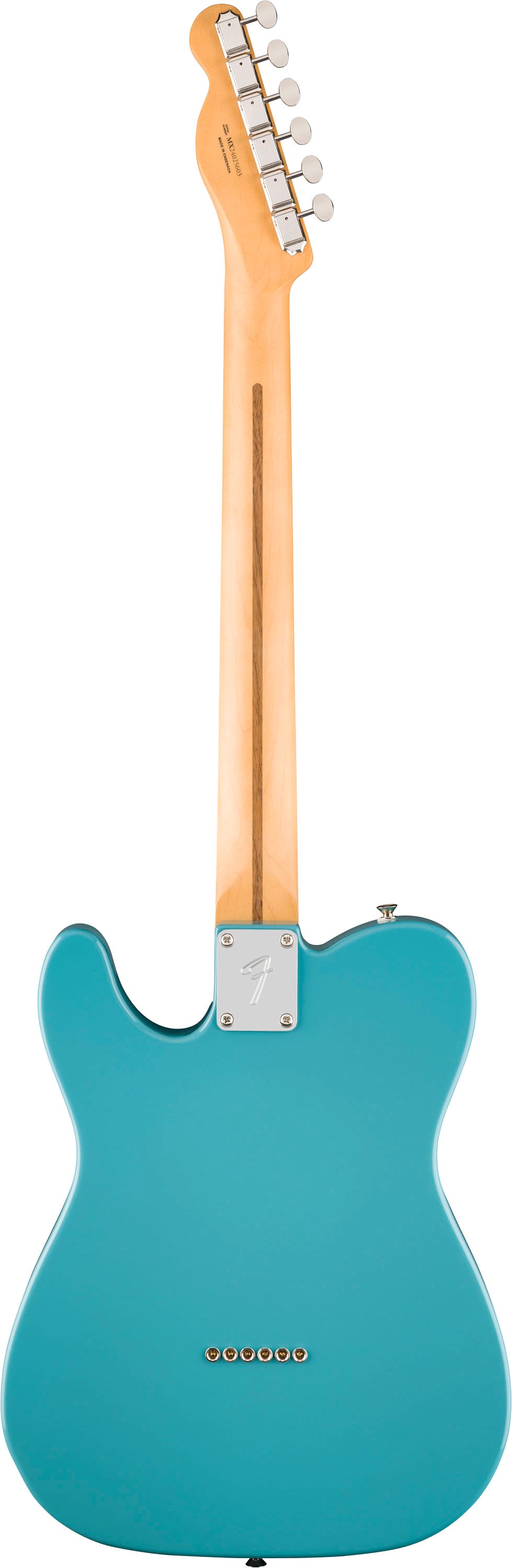 Fender Player II Telecaster RW Guitarra Eléctrica Aquatone Blue 2