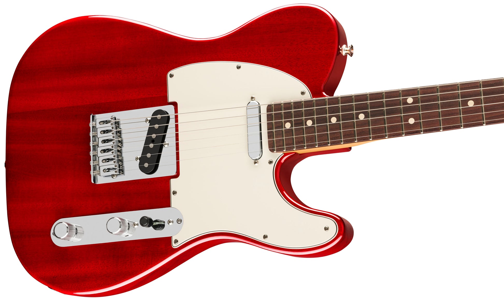 Fender Player II Telecaster RW Guitarra Eléctrica Transparent Cherry 3