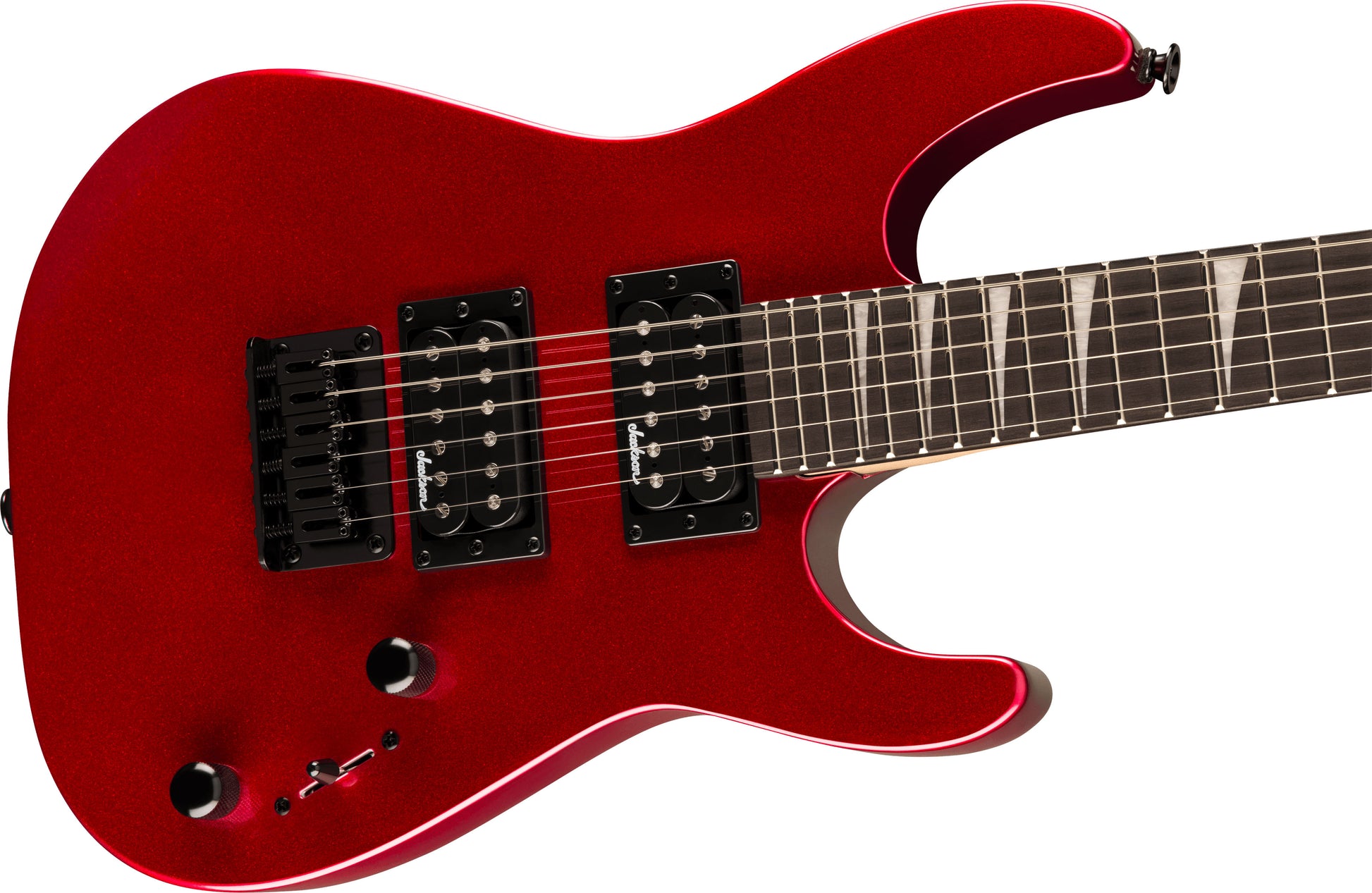 Jackson JS1X Dinky Minion Series AM Guitarra Eléctrica Mini Metallic Red 4