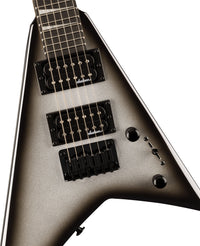 Jackson JS Series Rhoads Minion JS1X AM Guitarra Eléctrica Mini Silver Burst 3