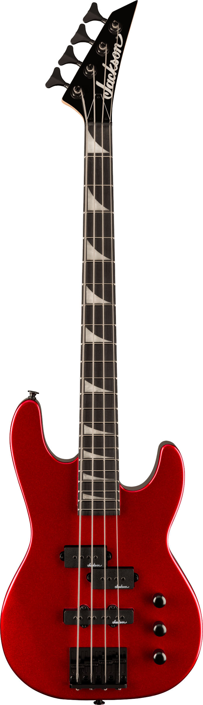 Jackson JS Series Concert Bass Minion JS1X AM Bajo Eléctrico Mini Metallic Red 1