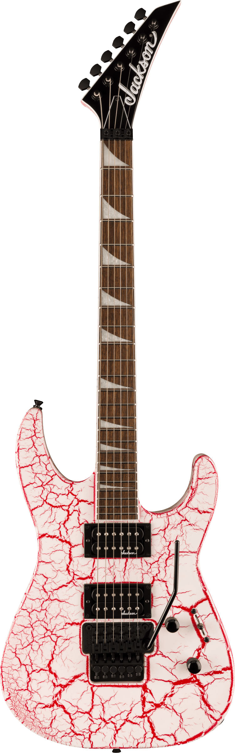 Jackson X Series Soloist SLX DX LA Guitarra Eléctrica Bloodshot Crackle 1