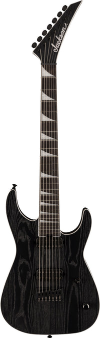 Jackson SL7 HT Pro Series Signature Jeff Loomis Soloist EB Guitarra eléctrica 7 cuerdas Black Ash 1