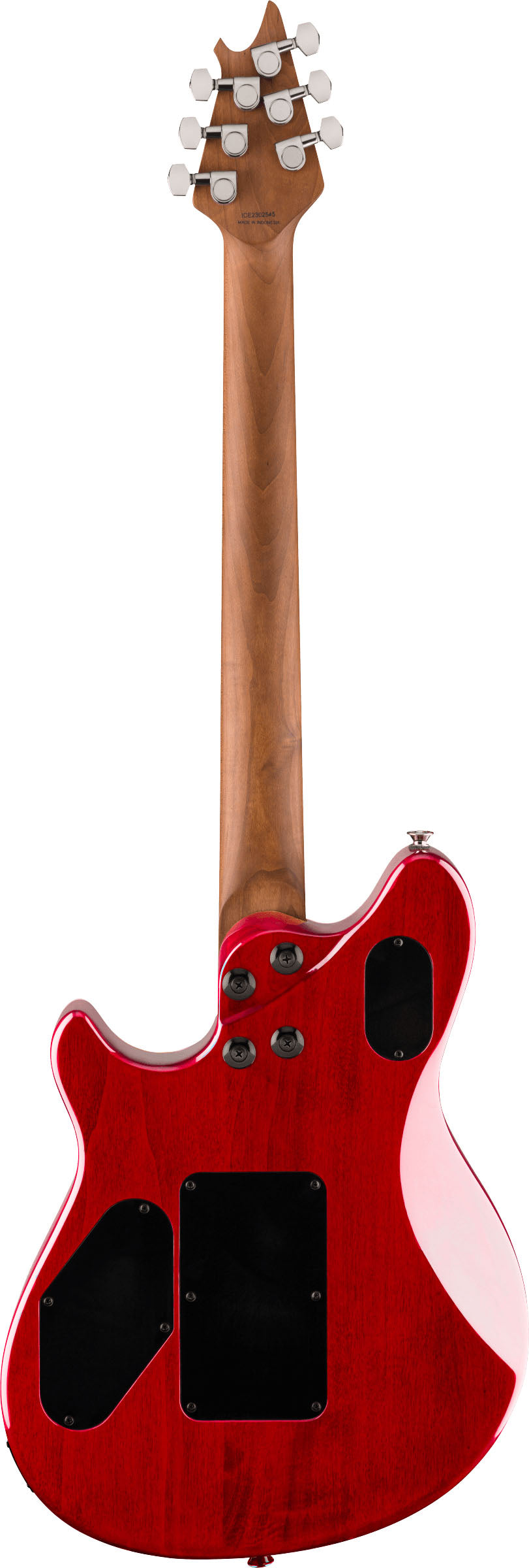 EVH Wolfgang WG Standard QM BMN Guitarra Eléctrica Wine Red 2