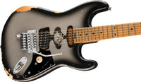 EVH Limited Edition Frankenstein Relic Series MN Guitarra Eléctrica Silverburst 4