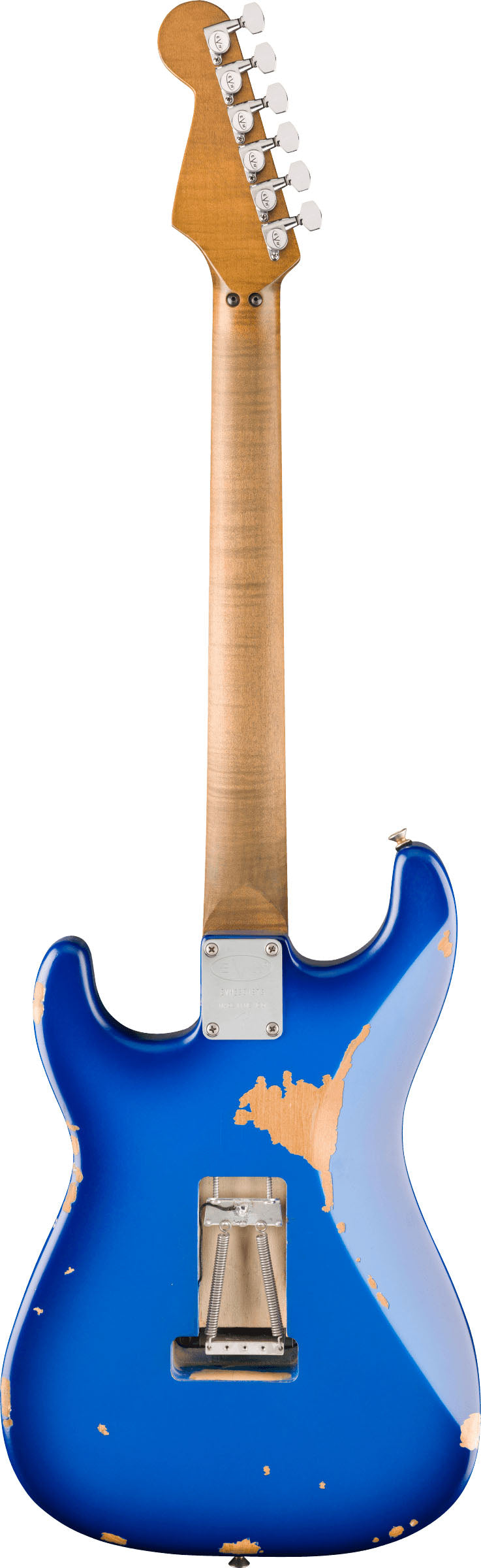 EVH Limited Edition Frankenstein Relic Series MN Guitarra Eléctrica Blueburst 2