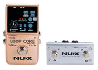 NUX Loop Core Deluxe Pack Pedal Looper con Pulsador NMP2 1