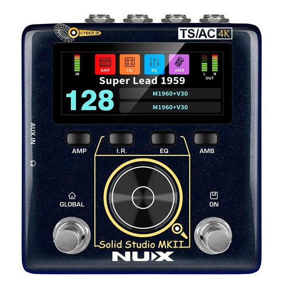 Nux NSS-6 Solid Studio MKII Pedal Simulador Pantallas Amplificador 1