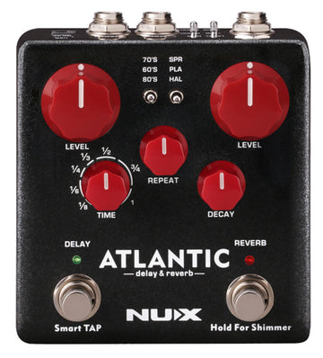 NUX NDR-5 Atlantic Pedal Delay Reverb 1