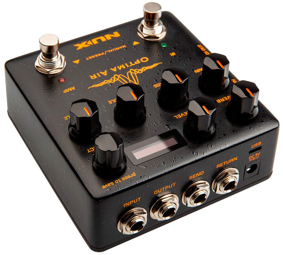 NUX NAI-5 Optima Air Simulador Guitarra Acústica con IR y Efectos 3