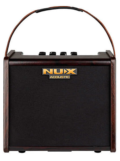 NUX AC-25 Amplificador Guitarra Acústica con Batería 1